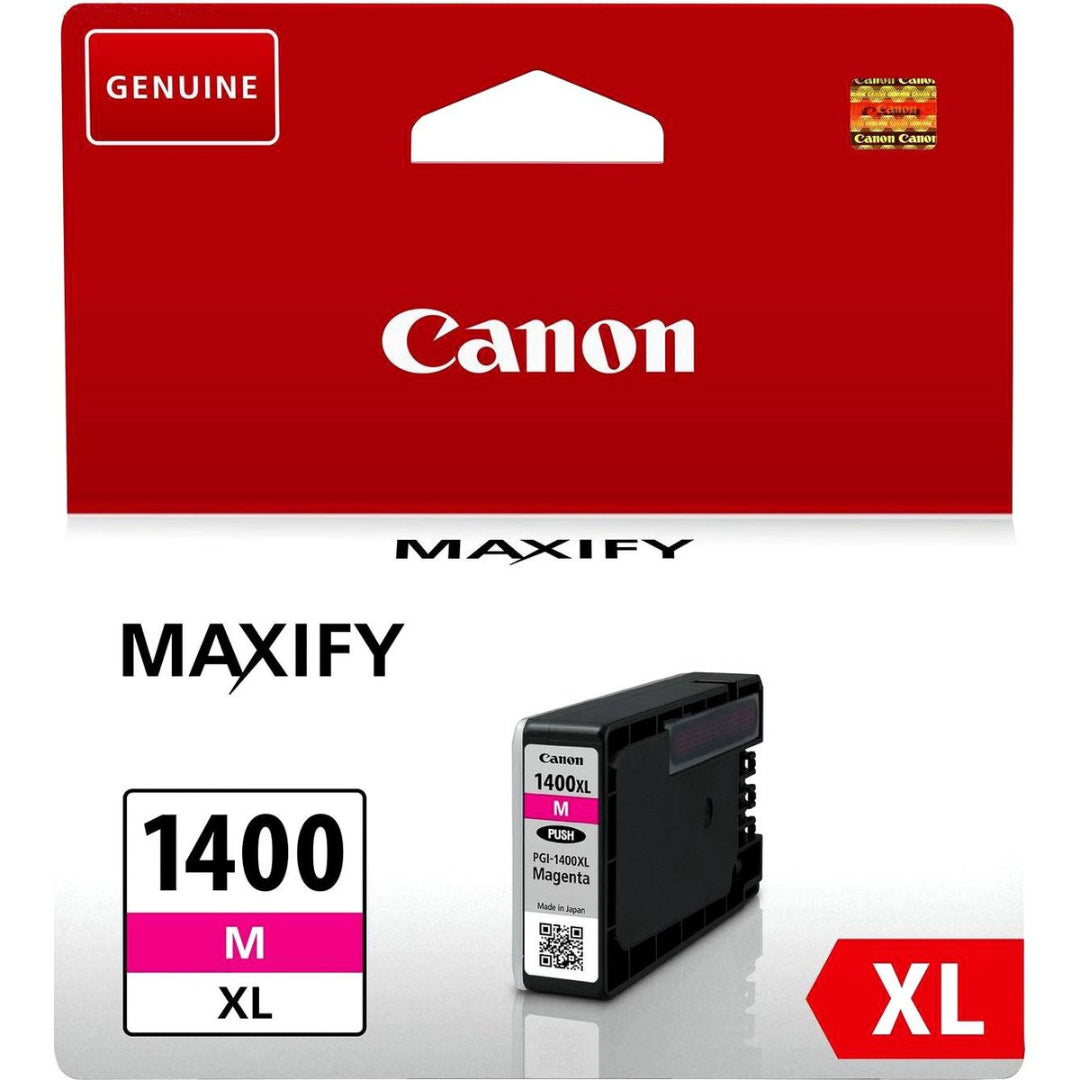 Canon PGI-1400xl High Yield Magenta Original Ink Cartridge in Doha Qatar