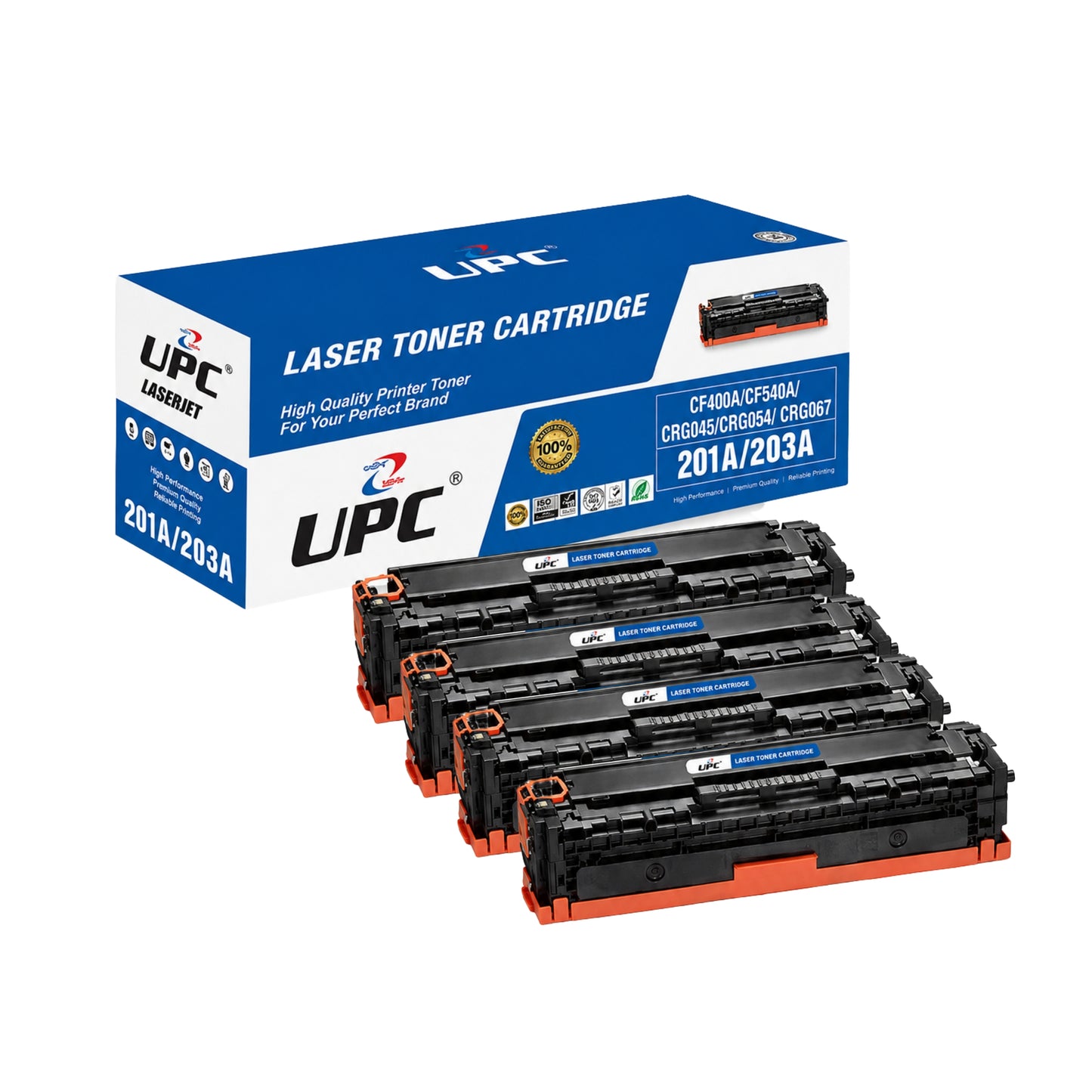 Combo Pack: HP 201A Compatible LaserJet Toner Cartridges
