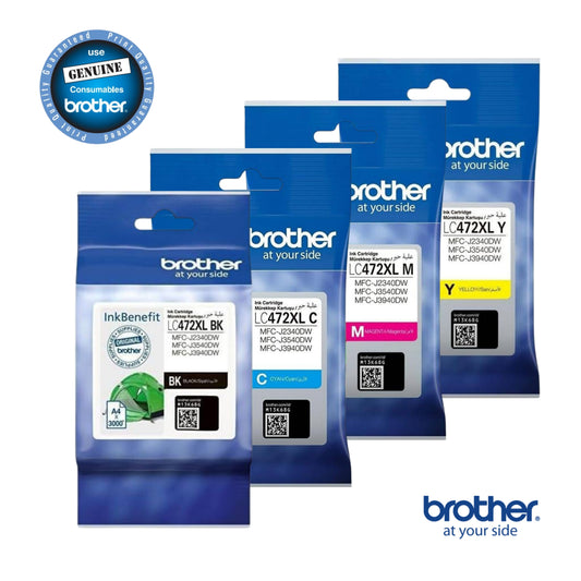 Brother Ink Cartridge for Use in Brother MFC-J2340DW, MFC-J3540DW, MFC-J3940DW inkjet printers