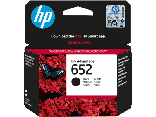 HP 652 Black Original Ink Cartridge in Doha Qatar