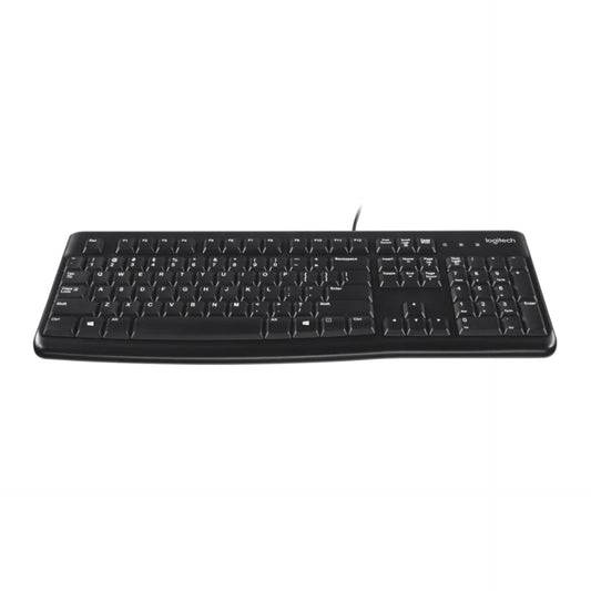 Logitech K120 Wired Keyboard (English + Arabic)