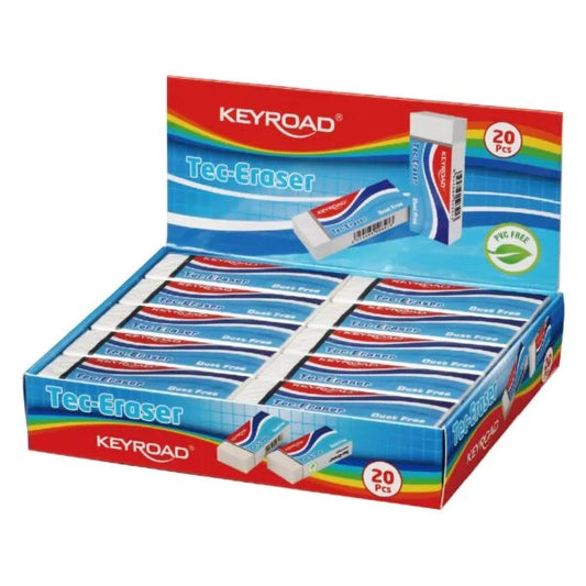 Keyroad Eraser Box 20 Pcs