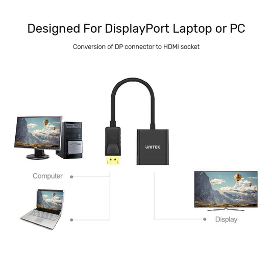 Unitek Display Port to HDMI Adapter