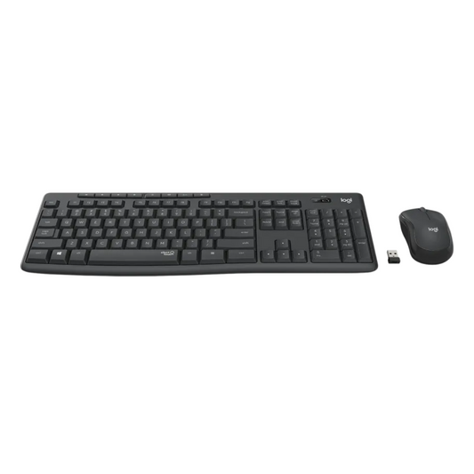 Logitech MK295 Wireless Keyboard and Mouse Combo (English + Arabic)