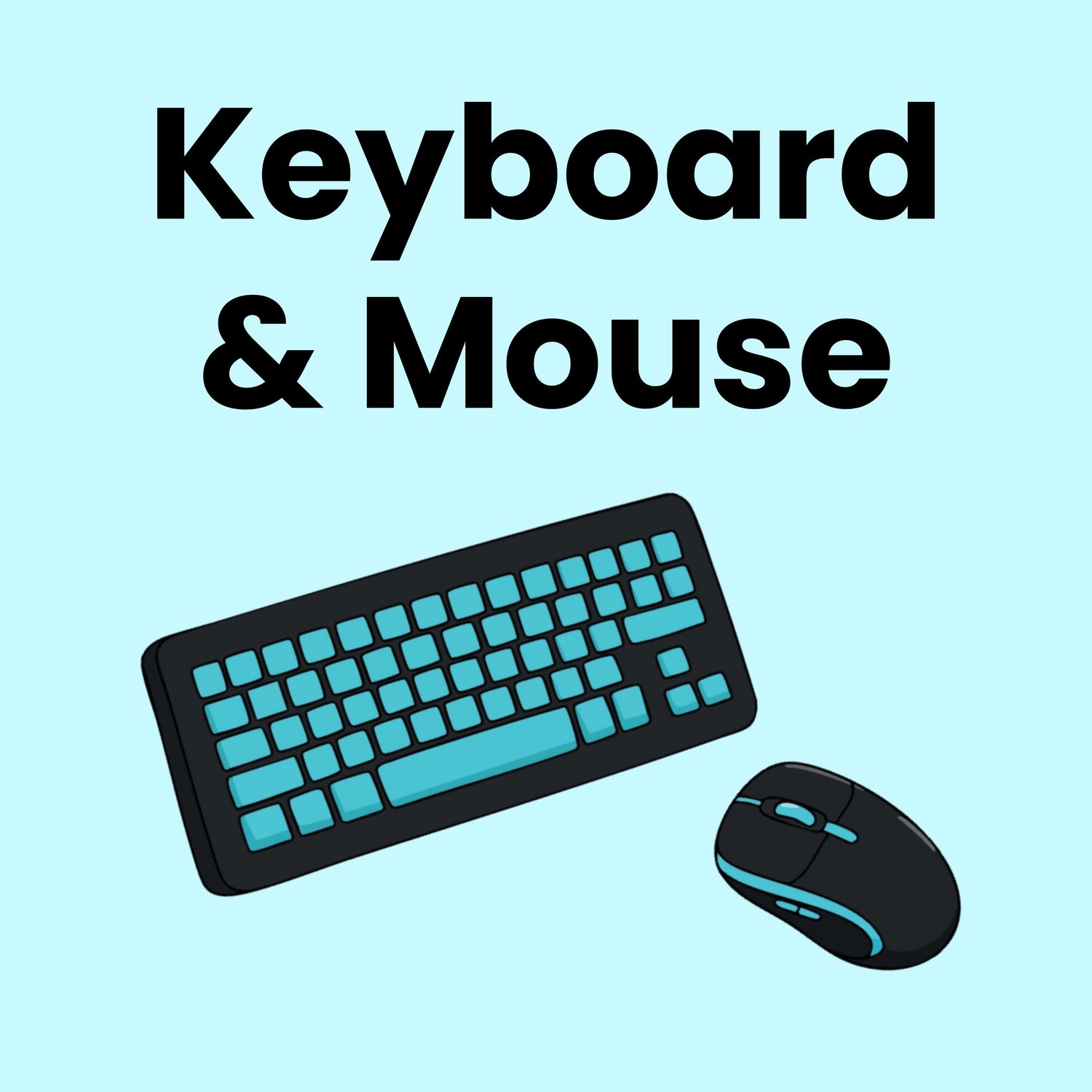 Computer Keyboard and Mouse