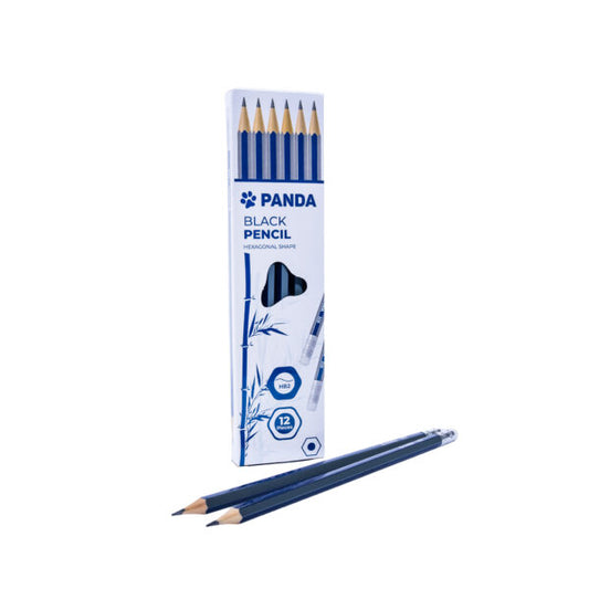PANDA HB Pencil Wooden (12 Pcs)