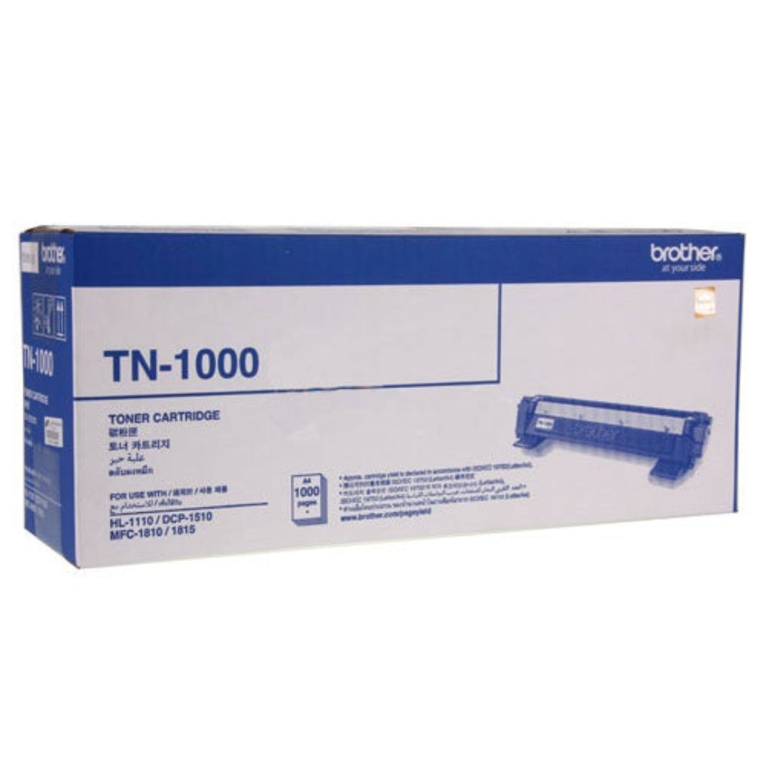 BROTHER TN-1000 Black Original Toner Cartridge BROTHER TN-1000 Black Original Toner Cartridge