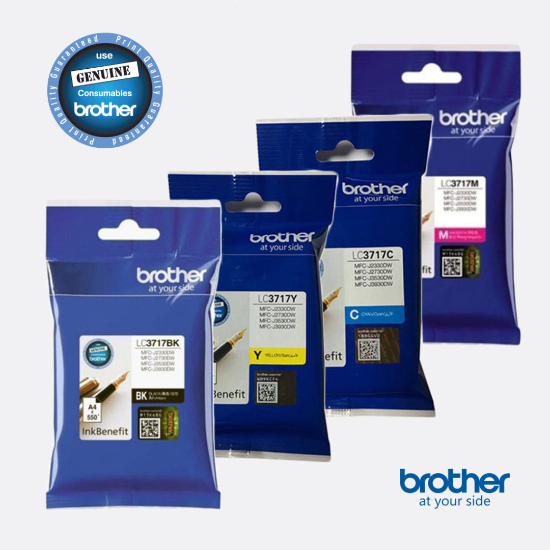 BROTHER LC 3717 Original Ink Cartridge – TexMax Qatar