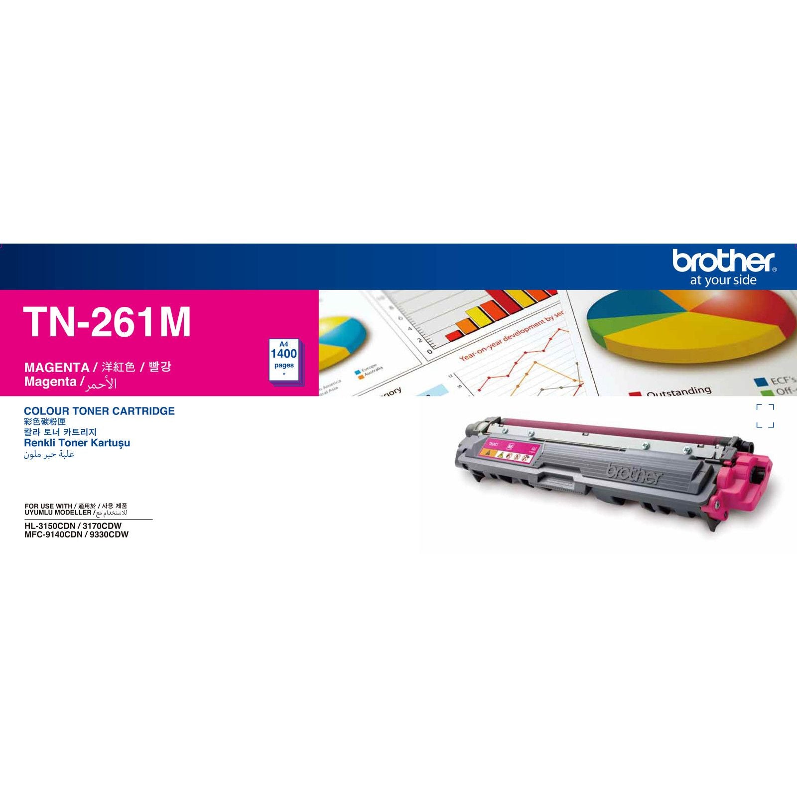 BROTHER TN-261 Original Toner Cartridge BROTHER TN-261 Original Toner Cartridge