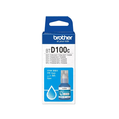 Brother Ink Bottle, For DCP-T430W, DCP-T530DW, DCP-T730DW, DCP-T830DW, MFC-T930DW, High-Quality Black Output - Black - BTD100BK
