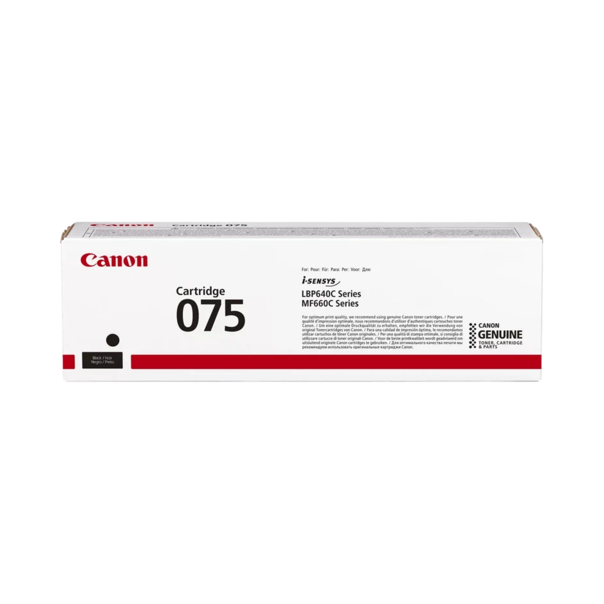 Canon 075 Toner Cartridge - black