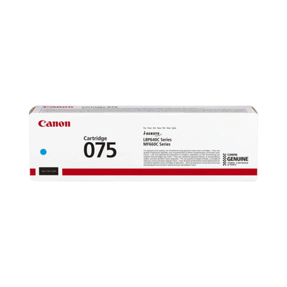 Canon 075 Cyan Toner Cartridge - High-Quality