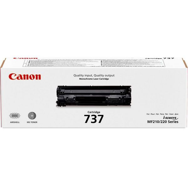 CANON 737 Black Original Toner Cartridge CANON 737 Black Original Toner Cartridge