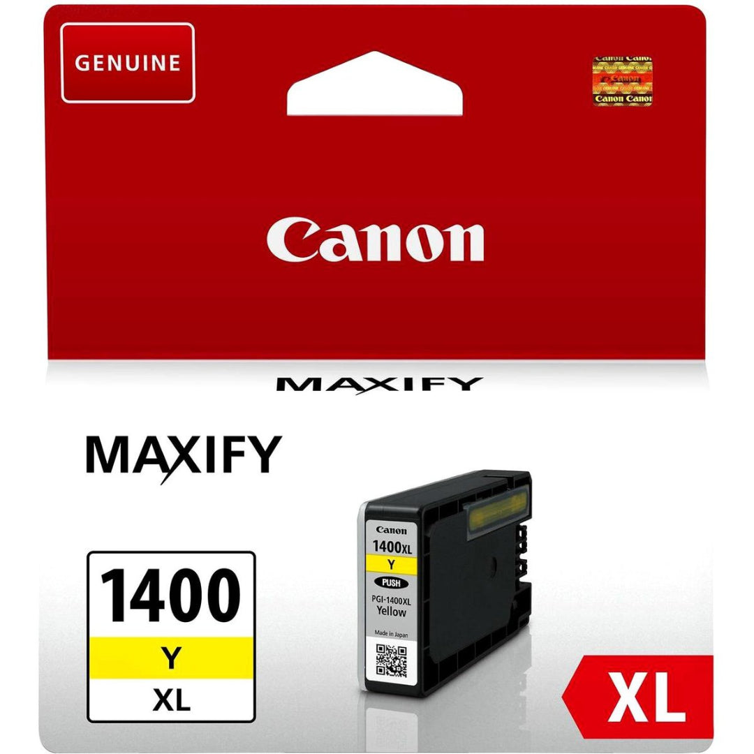 Bundle Pack: Canon PGI 1400XL High Yield Original Ink Cartridge + Paper Packet (A4,500 Sheets) Bundle Pack: Canon PGI 1400XL High Yield Original Ink Cartridge + Paper Packet (A4,500 Sheets)