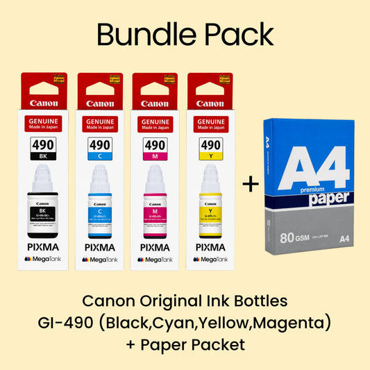 Canon GI-490 Black Ink Bottle 