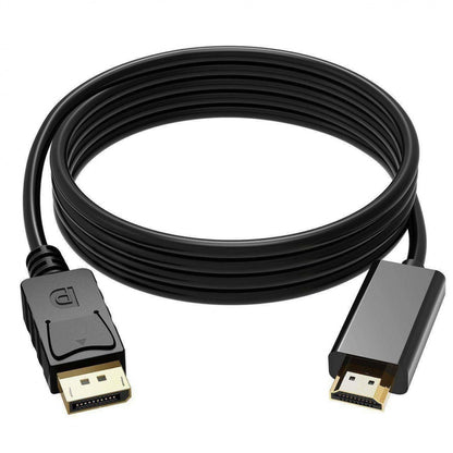 DisplayPort to HDMI Converter Cable. Display Port to HDMI Connector/Adaptor Cable,