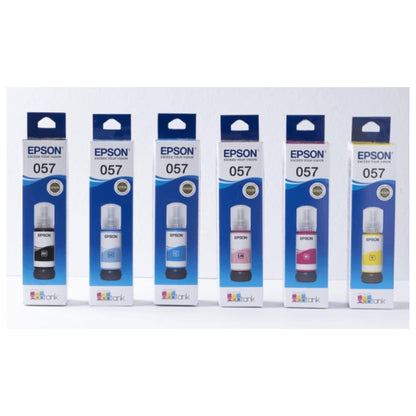 Epson 057 Original Ink Cartridges for Use Epson L8050&nbsp, L18050&nbsp, L8100&nbsp, L8150 Printer
