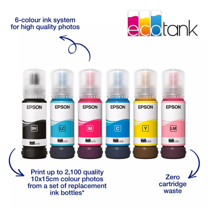 The Epson EcoTank L18050 is a 6-color, A3 ink tank photo printer designed for high-volume, ultra-low-cost photo printing