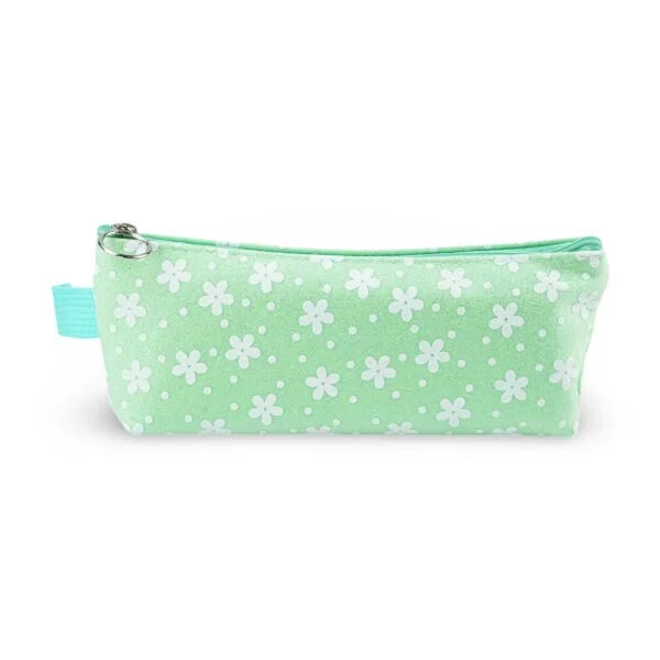 Glitter Flower Mix Pencil Case ( Medium ) Glitter Flower Mix Pencil Case ( Medium )