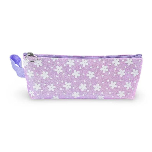 Glitter Flower Mix Purple Case