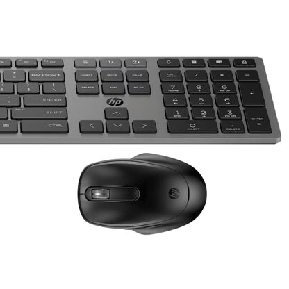 HP 720 Multi-Device Rechargeable Wireless Keyboard and Mouse Combo 