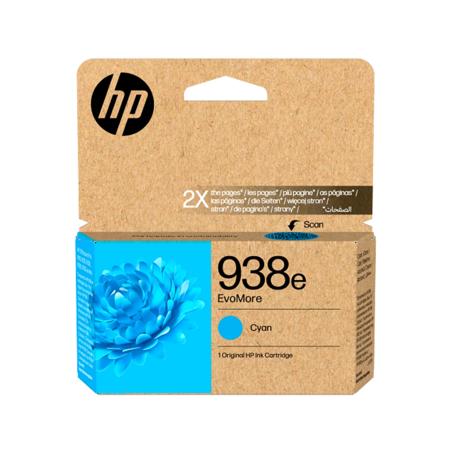 HP 938e EvoMore Original Ink Cartridge