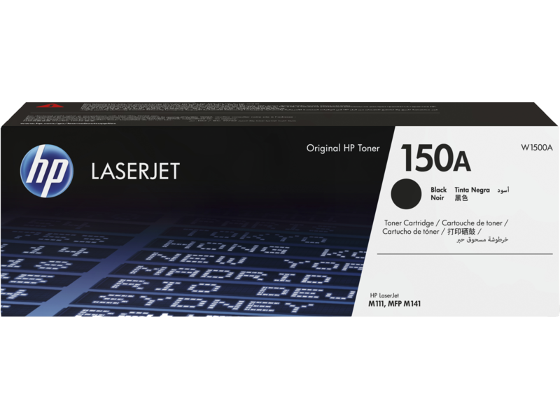 HP 150A Black Original LaserJet Toner Cartridge - W1500A HP 150A Black Original LaserJet Toner Cartridge - W1500A