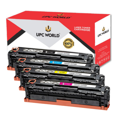 HP 203a Black, Cyan, Magenta and Yellow Toner cartridges at best rice in Doha Qatar.