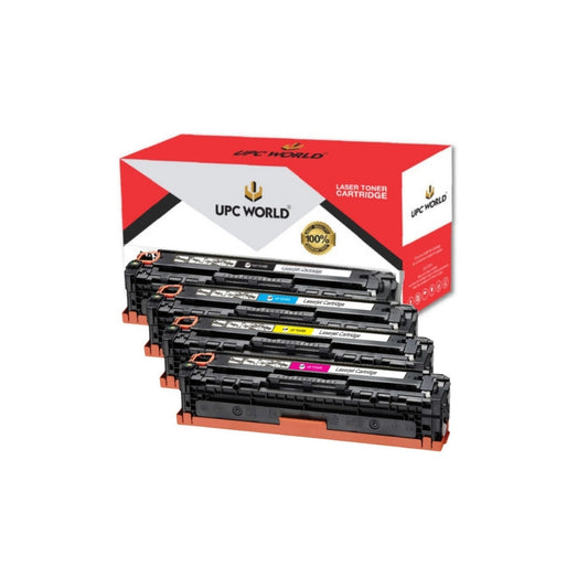 HP 203A Compatible Toner Cartridges for Use HP Color LaserJet Pro M255dw, M255nw, MFP M282nw, MFP M283fdn & MFP M283fdw Printer
