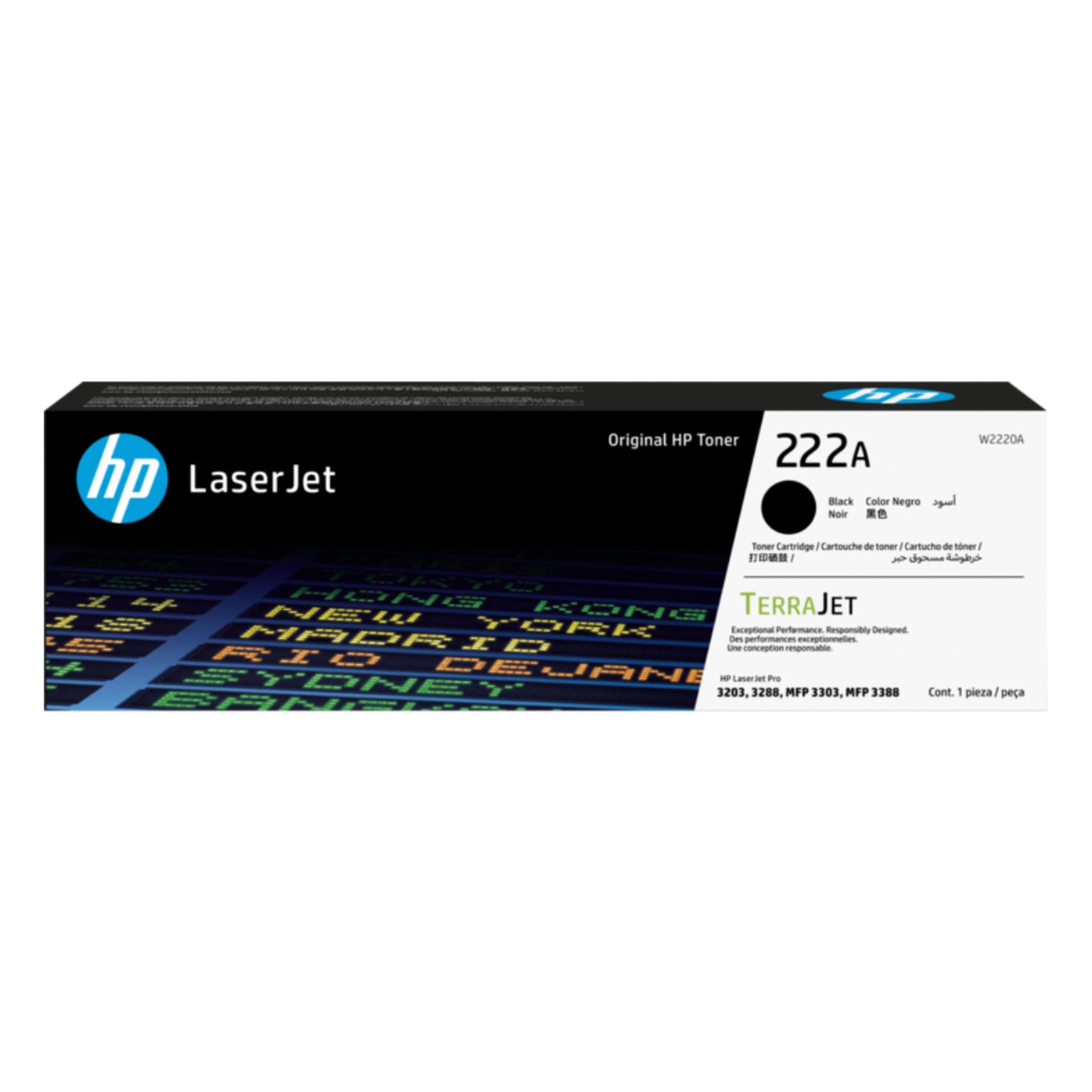 HP Color LaserJet Pro MFP 3303fdw, MFP 3303sdw, MFP 3303fdn, 3203dn and 3203dw Printer Ink or Toner Cartridge