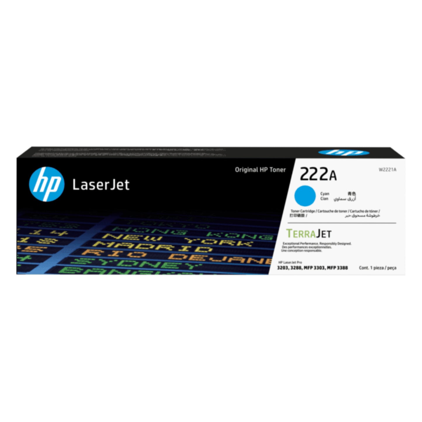 HP Color LaserJet Pro MFP 3303fdw, MFP 3303sdw, MFP 3303fdn, 3203dn and 3203dw Printer Ink or Toner Cartridge