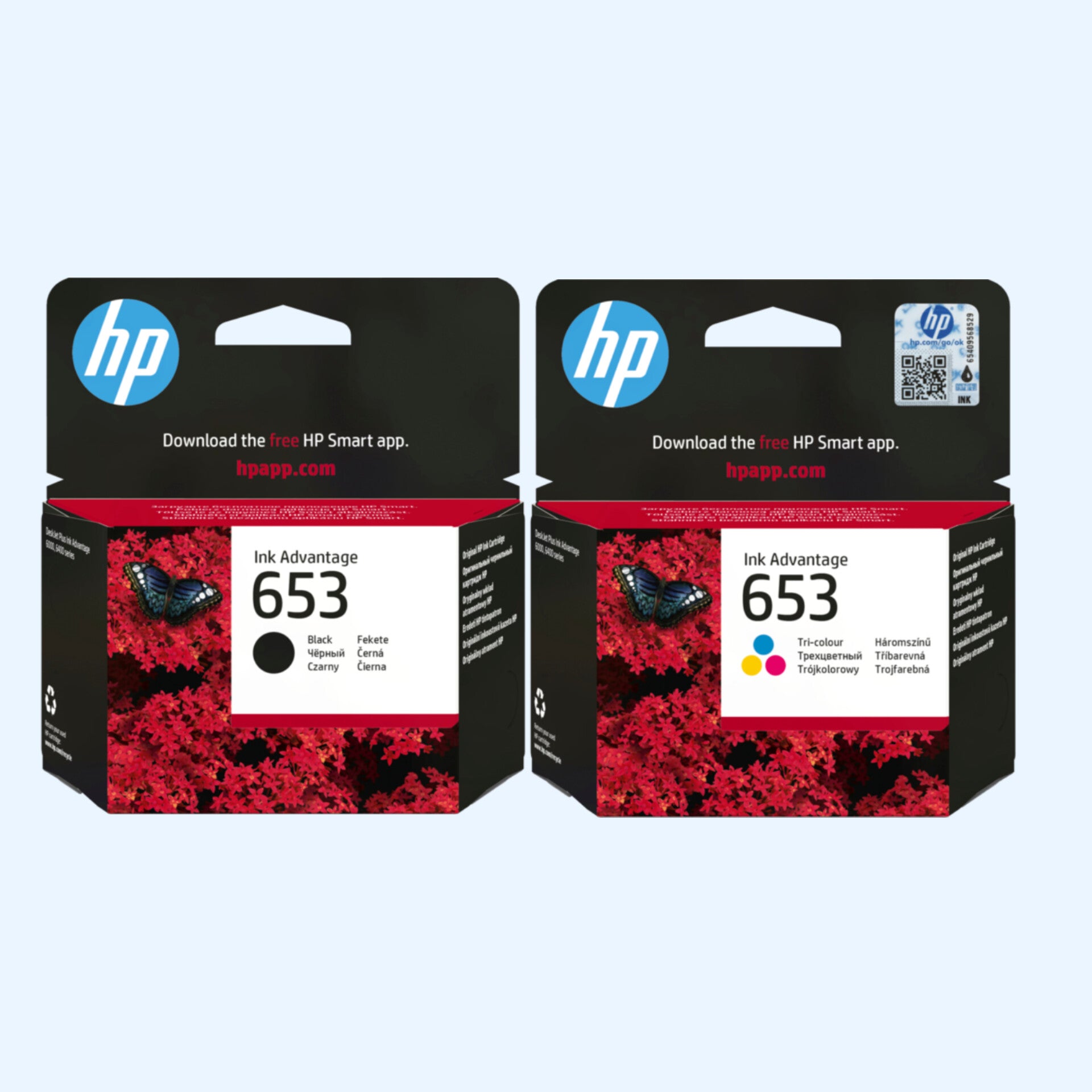 HP 653 Original Ink Cartridge HP 653 Original Ink Cartridge