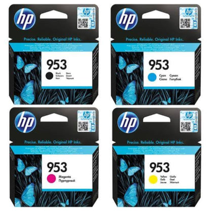 HP 953 Original Ink Cartridges for Use HP Office-Jet Pro 7720, Pro 7730, 7740, 8210, 8218, 8710, 8715, 8715, 8715 & 8718 All-in-One Printer