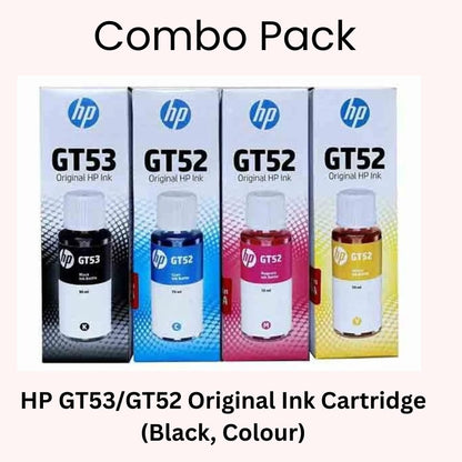 Combo pack of Original HP GT53/GT52 Ink refill bottles in Doha Qatar