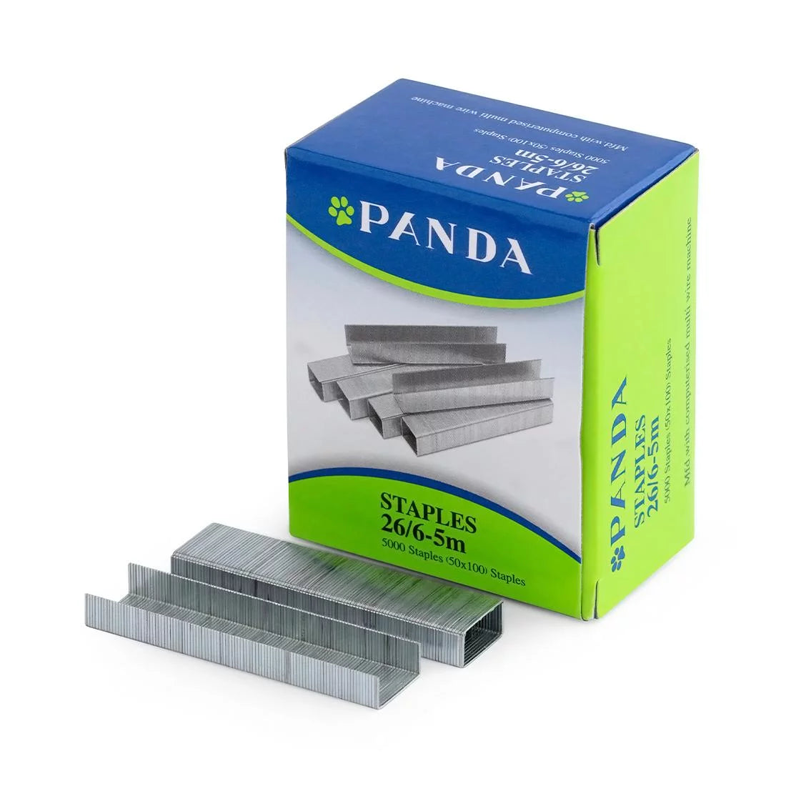 Panda Staples Size 26/6-5M (Box of 5000 Pieces) Panda Staples Size 26/6-5M (Box of 5000 Pieces)
