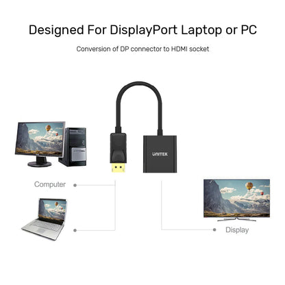 Unitek Display Port to HDMI Adapter