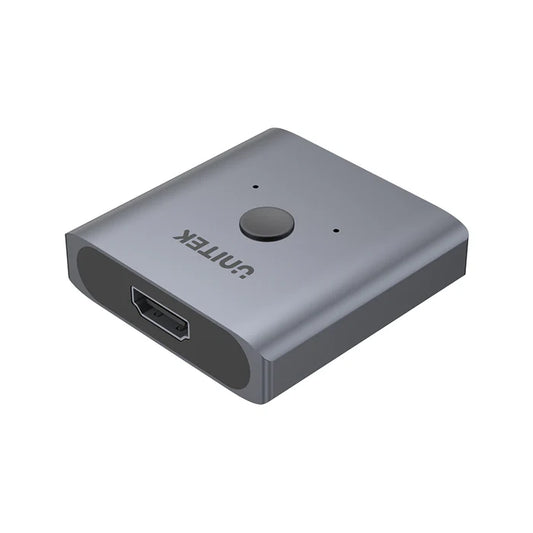 Unitek 4K Aluminium HDMI 2.0 Switch 2-To-1 Bi-Directional