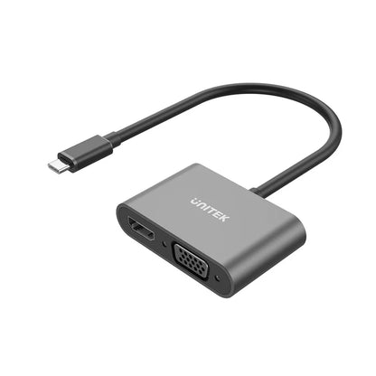 Unitek USB-C to HDMI and VGA Adapter