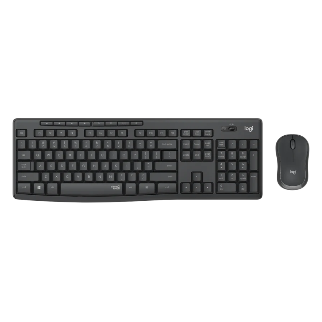 Logitech MK295 Wireless Keyboard and Mouse Combo (English + Arabic ...