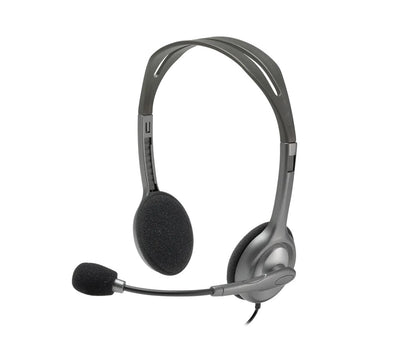 Logitech H110 Wired Stereo Headset with Dual 3.5mm Plugs