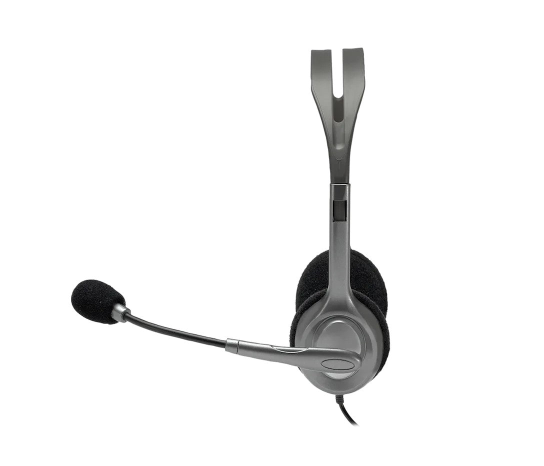 Logitech H110 Wired Stereo Headset with Dual 3.5mm Plugs Logitech H110 Wired Stereo Headset with Dual 3.5mm Plugs
