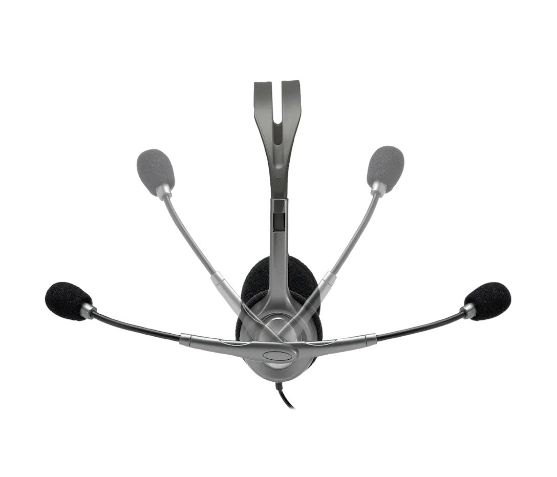 Logitech H110 Wired Stereo Headset with Dual 3.5mm Plugs Logitech H110 Wired Stereo Headset with Dual 3.5mm Plugs