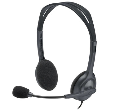 Logitech H111 Stereo Headset with 3.5mm Single Jack Connection