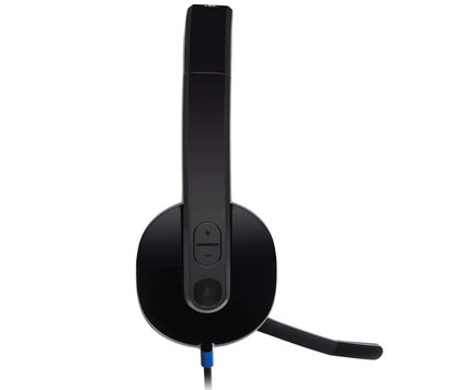 Logitech H540 USB Computer Headset with Noise-Cancelling Mic