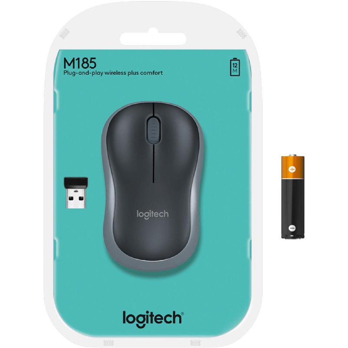 Logitech M185 Wireless Mouse Logitech M185 Wireless Mouse
