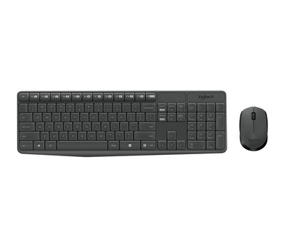 Logitech MK235 Wireless Keyboard and Mouse Combo (English + Arabic)