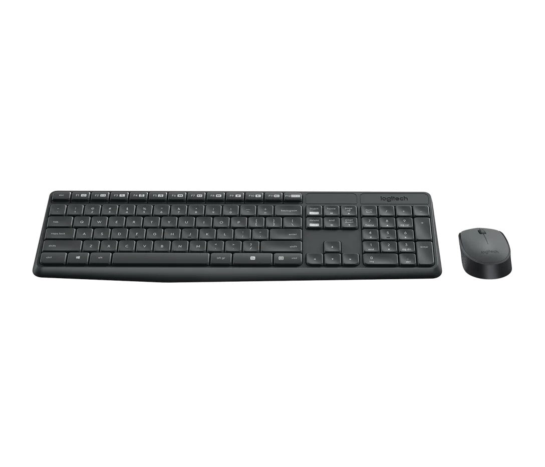 Logitech MK235 Wireless Keyboard and Mouse Combo (English + Arabic)