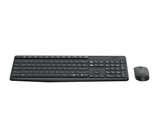 Logitech MK235 Wireless Keyboard and Mouse Combo (English + Arabic)