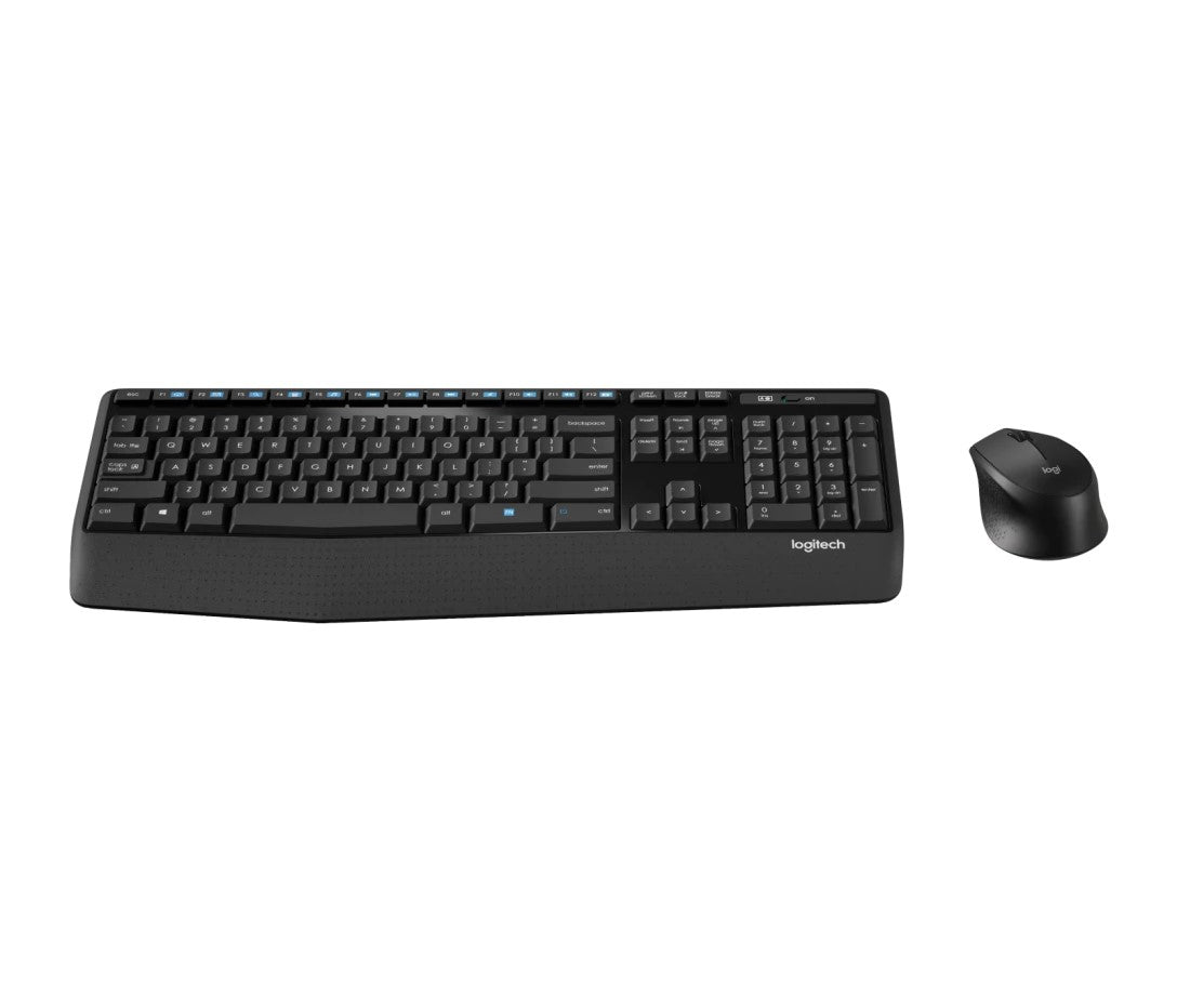 Logitech MK345 Wireless Keyboard and Mouse Combo (English + Arabic)