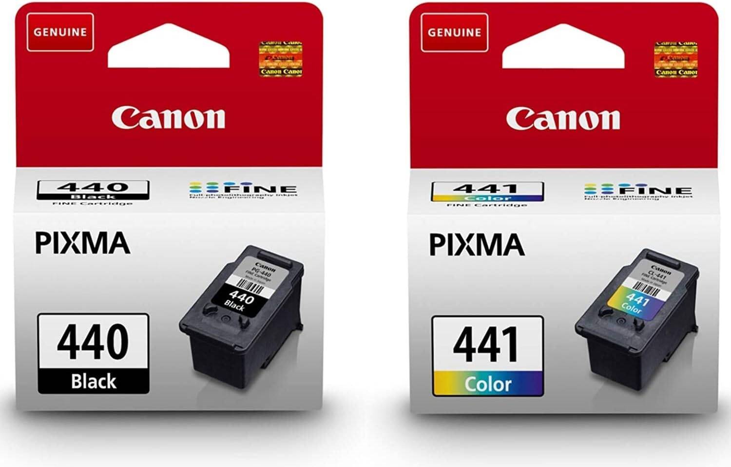 Canon PG-440 Black/CL-441 Tricolor Original Ink Cartridge